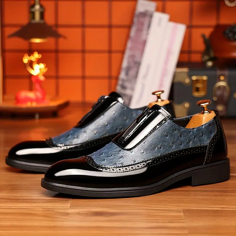 Ravello Ostrich Leather Loafers