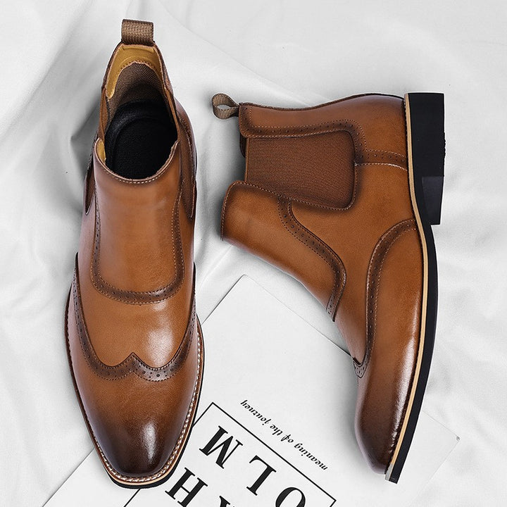 Mayfair Leather Chelsea Boots