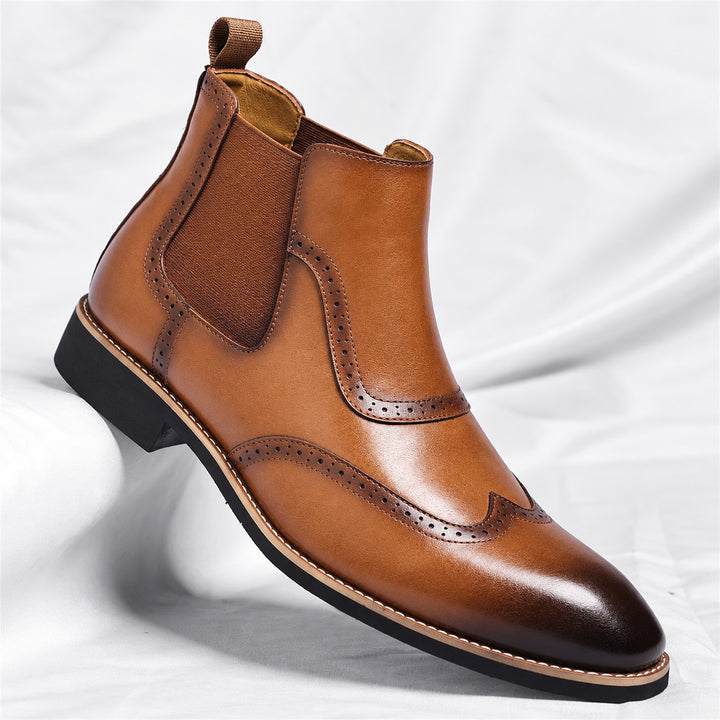 Mayfair Leather Chelsea Boots