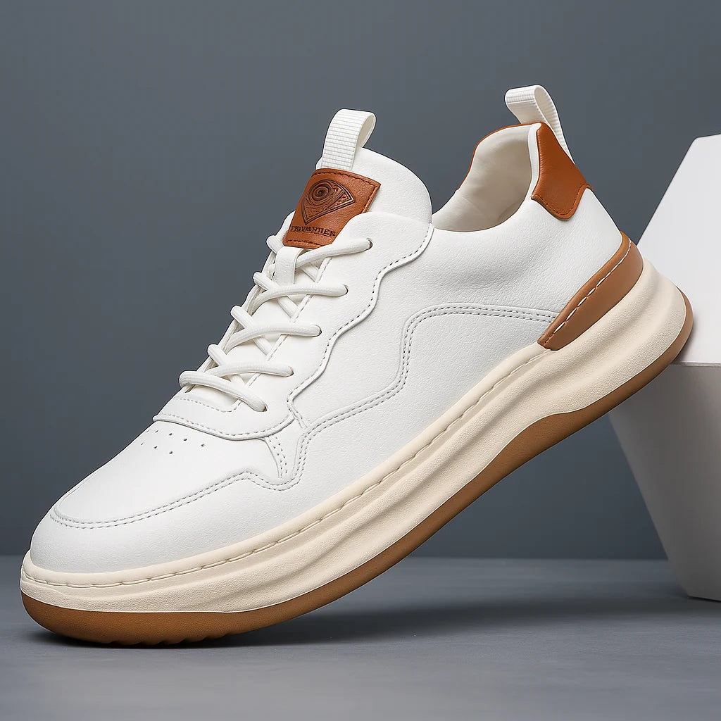 Nero Italiana Genuine Leather Sneakers