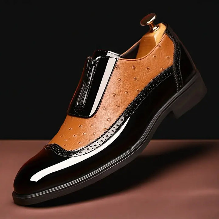 Ravello Ostrich Leather Loafers