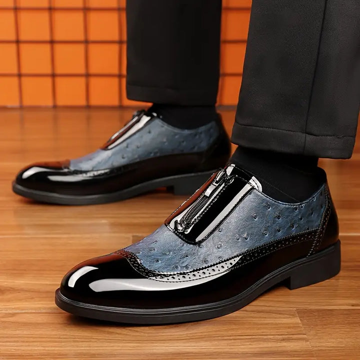 Ravello Ostrich Leather Loafers