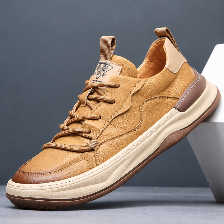 Lucio Italiana Genuine Leather Sneaker
