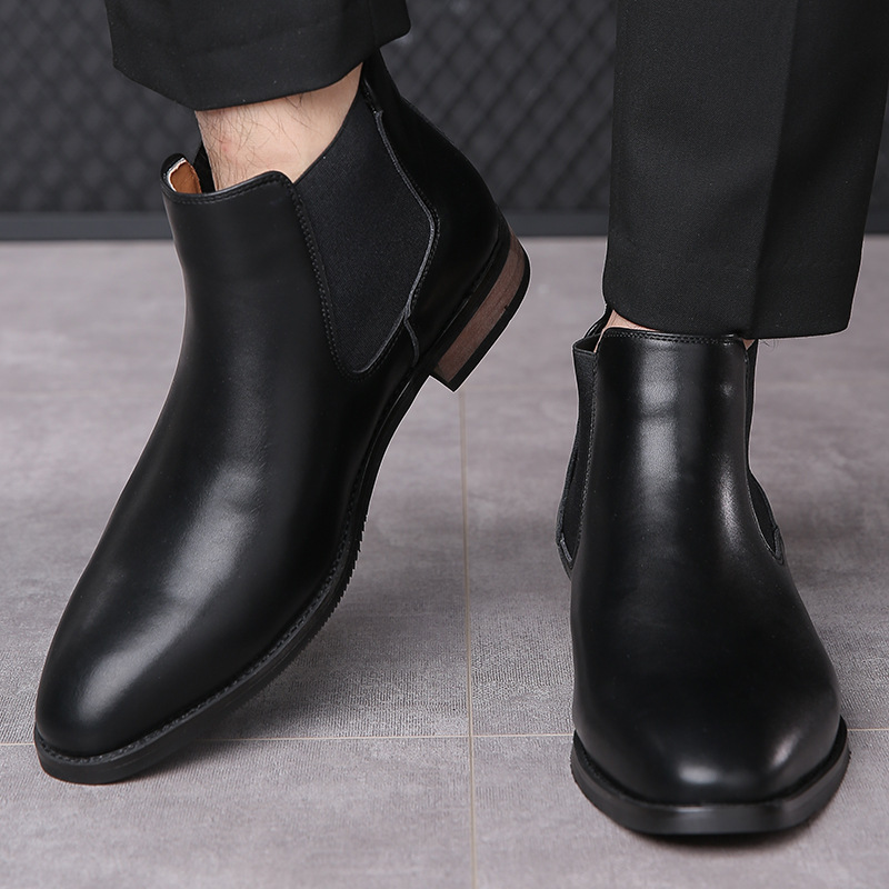 Harrison Leather Chelsea Boots