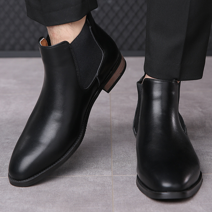 Harrison Leather Chelsea Boots