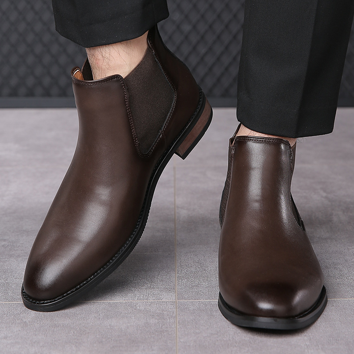 Harrison Leather Chelsea Boots