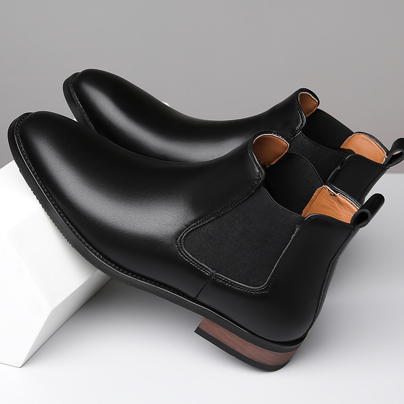 Harrison Leather Chelsea Boots