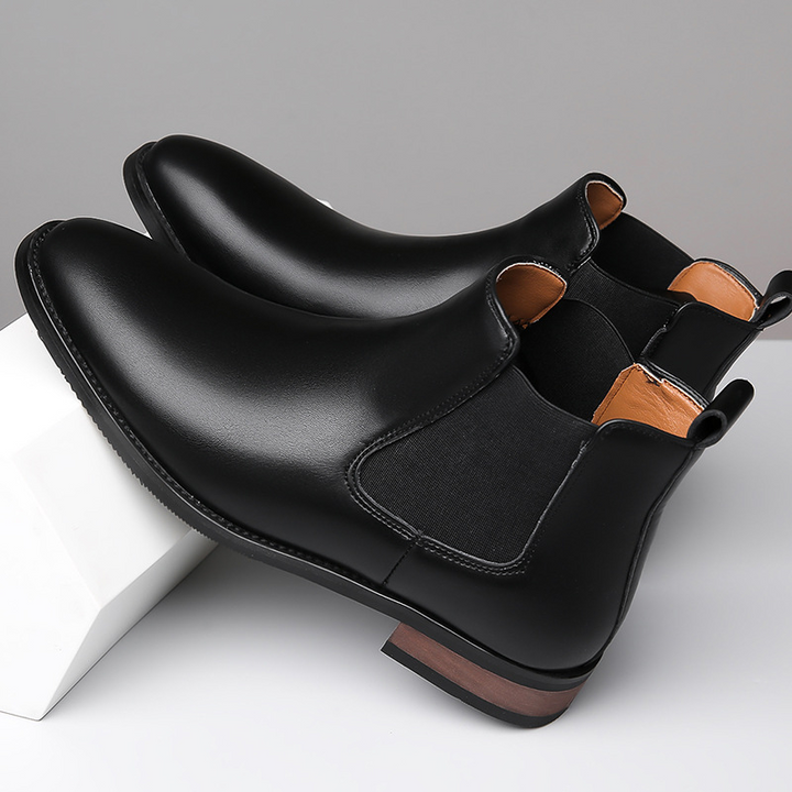 Harrison Leather Chelsea Boots