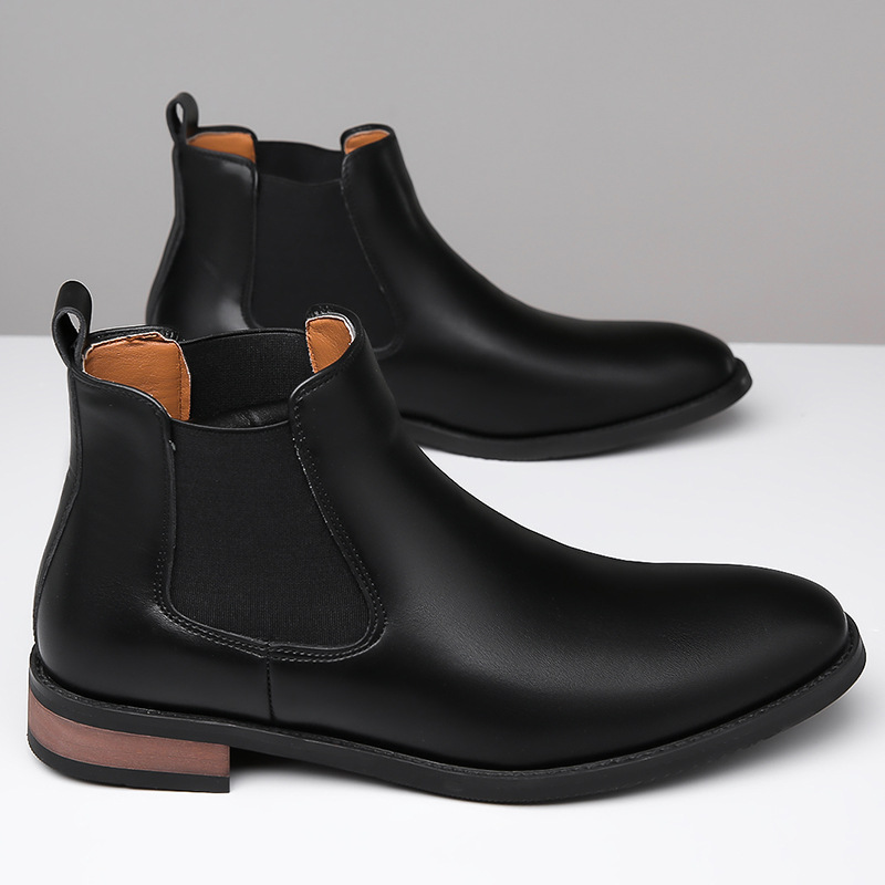 Harrison Leather Chelsea Boots