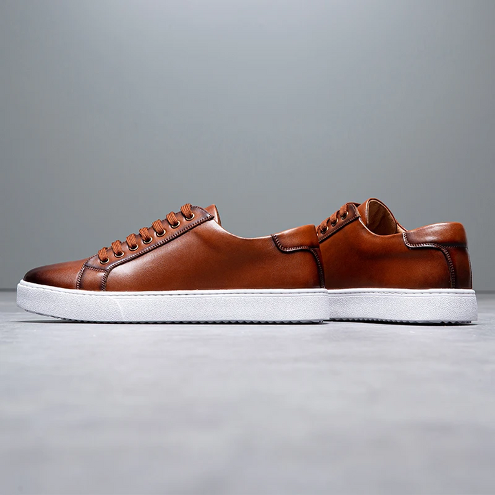 Lusso Italia Leather Sneakers