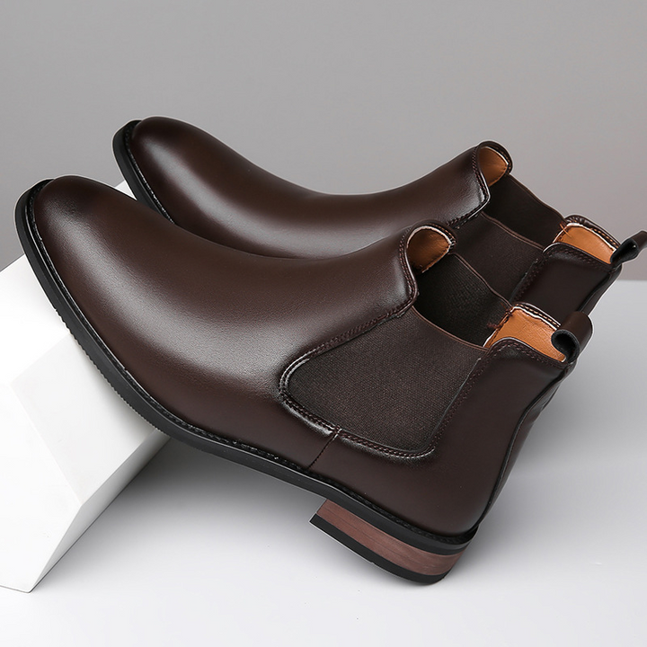 Harrison Leather Chelsea Boots