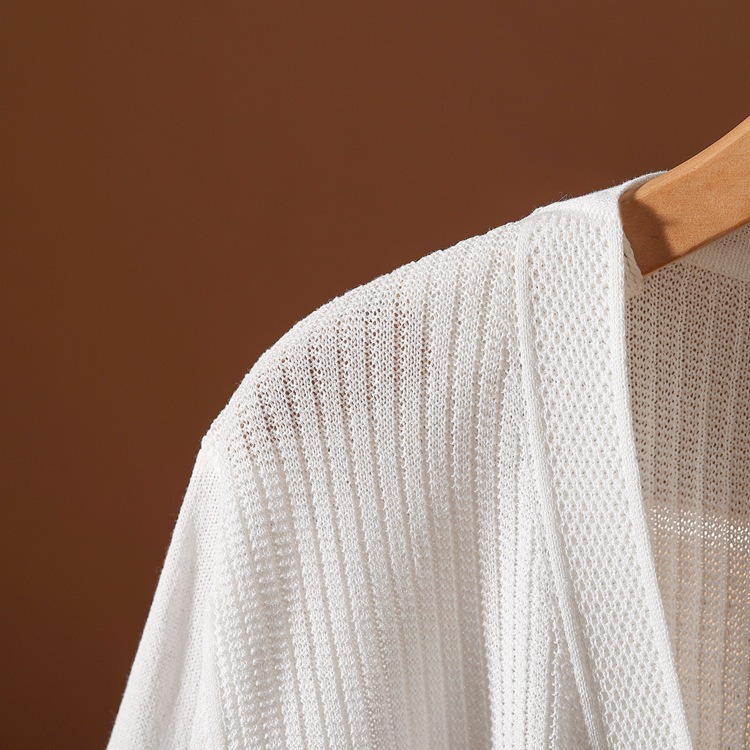 Avery Silk Knit Cardigan