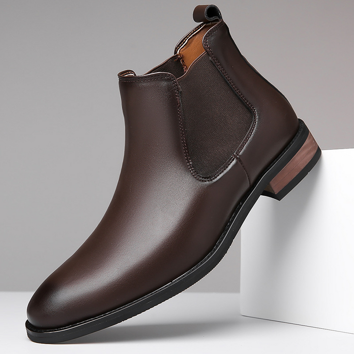 Harrison Leather Chelsea Boots