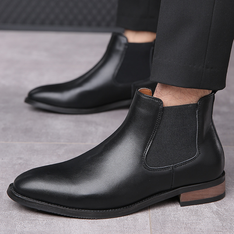 Harrison Leather Chelsea Boots
