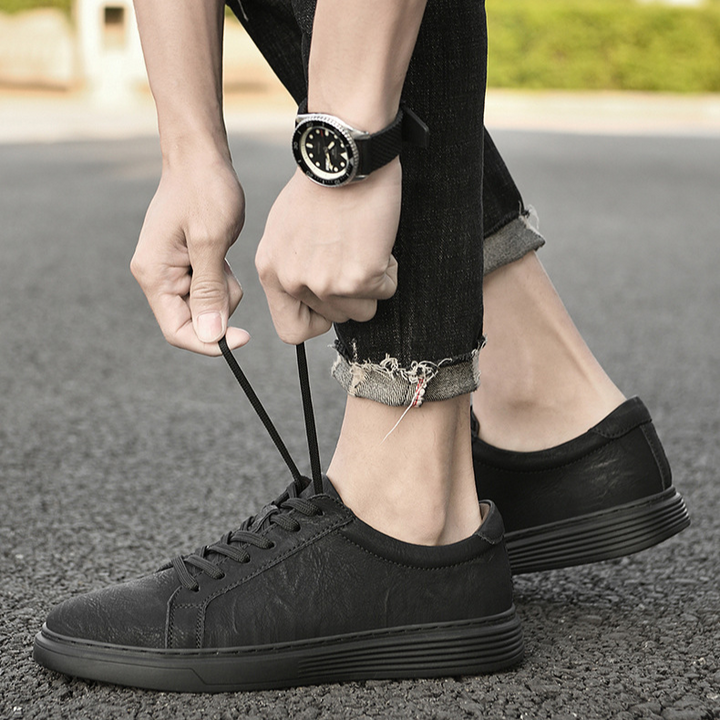 Lusso Italia Genuine Leather Sneakers