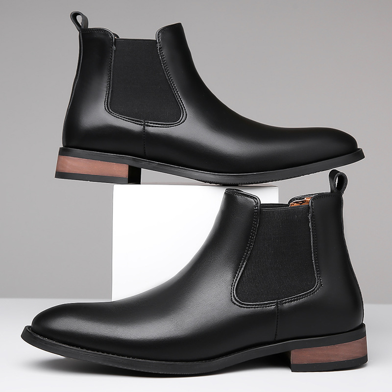 Harrison Leather Chelsea Boots
