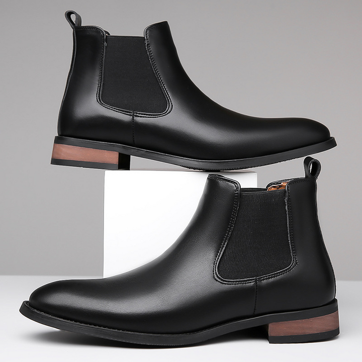 Harrison Leather Chelsea Boots