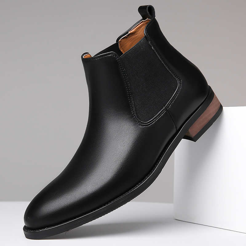 Harrison Leather Chelsea Boots