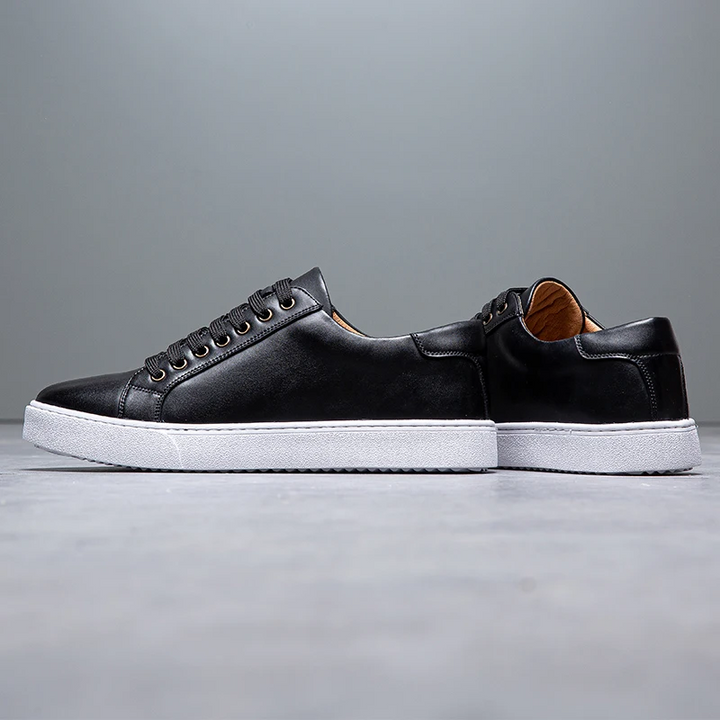 Lusso Italia Leather Sneakers