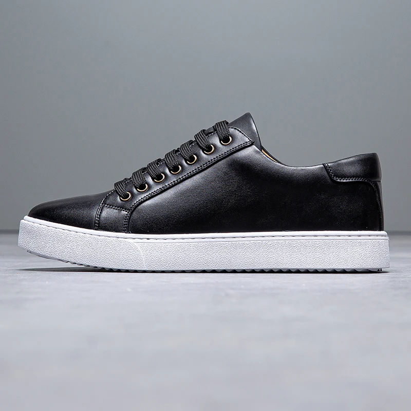 Lusso Italia Leather Sneakers