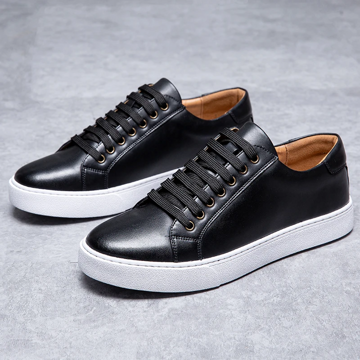 Lusso Italia Leather Sneakers