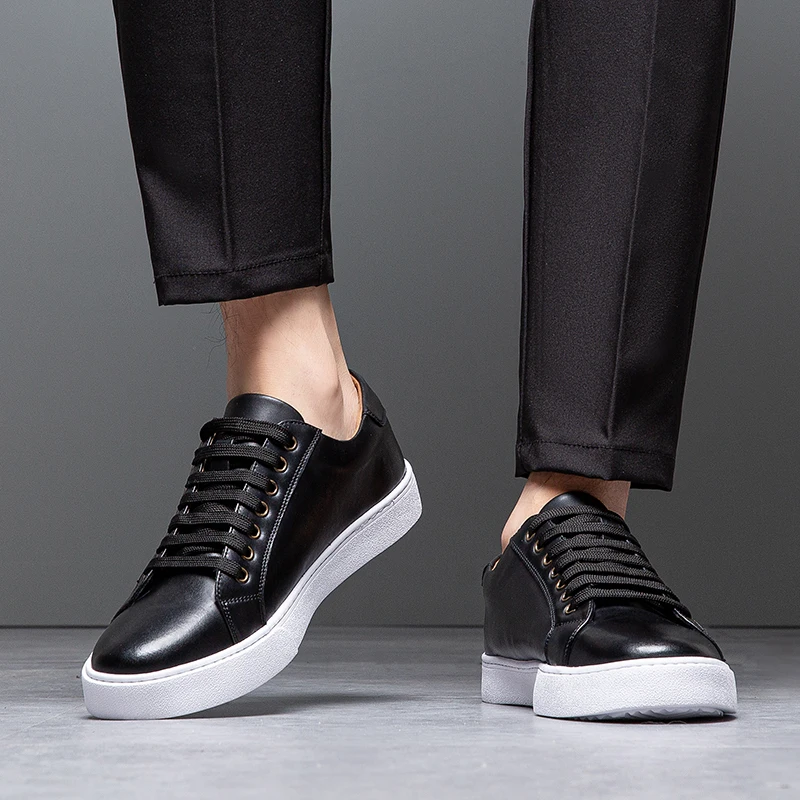 Lusso Italia Leather Sneakers