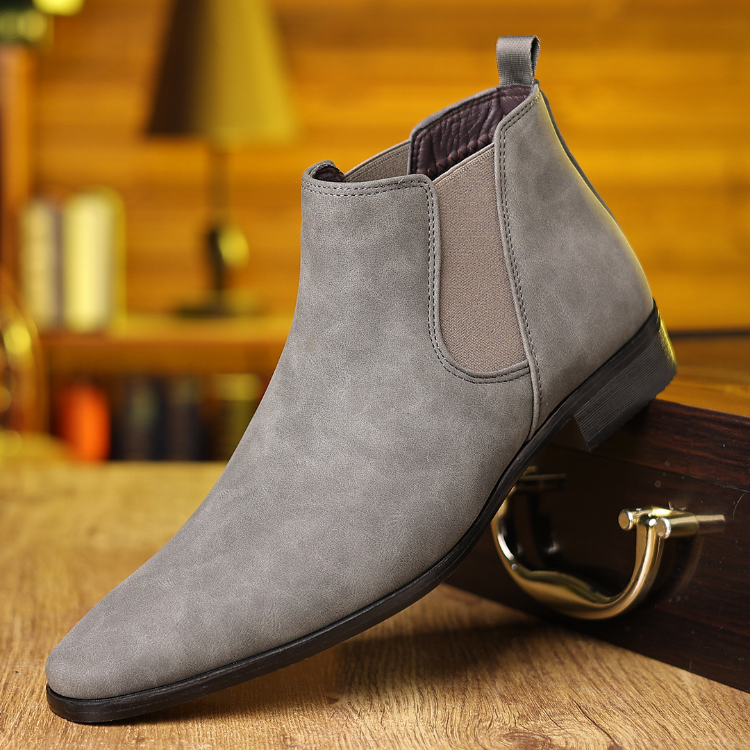 Regency Suede Chelsea Boots