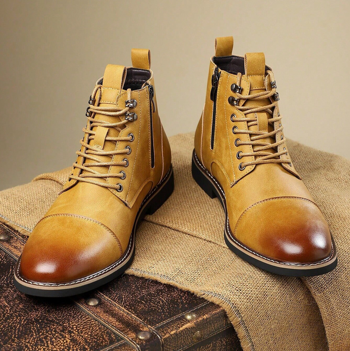 Hawkcrest Genuine Leather Boots