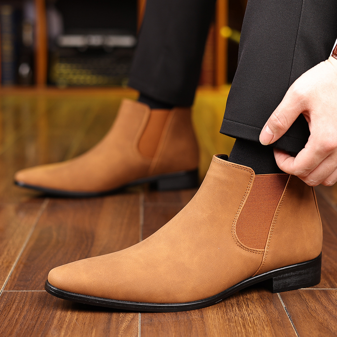 Regency Suede Chelsea Boots