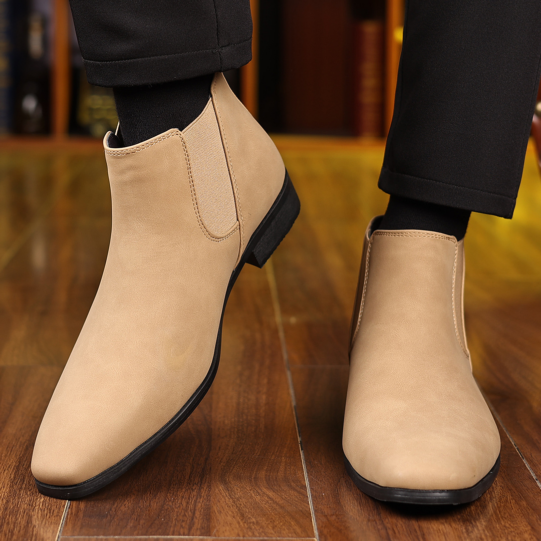 Regency Suede Chelsea Boots