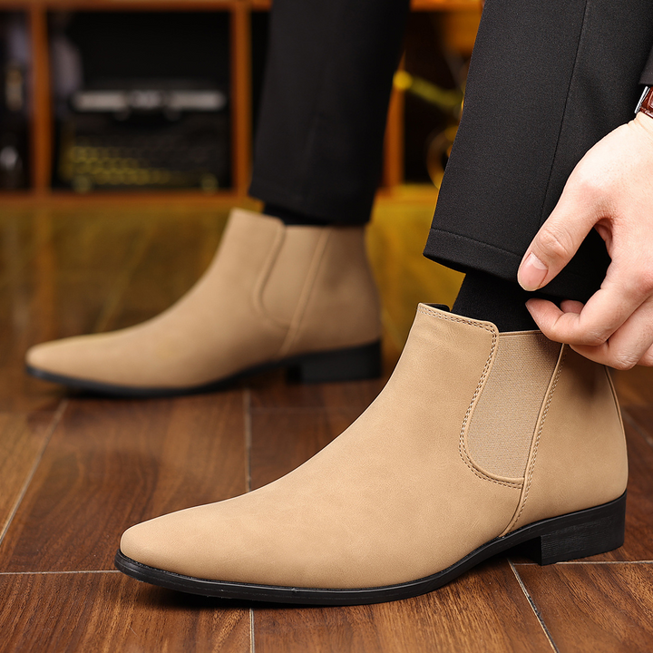 Regency Suede Chelsea Boots