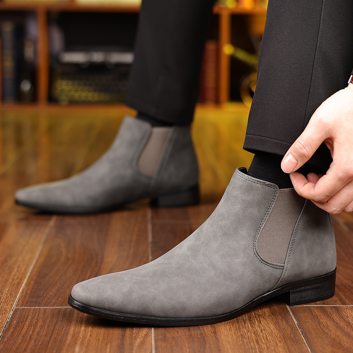 Regency Suede Chelsea Boots