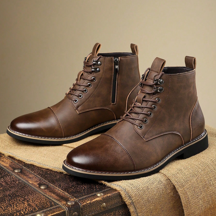 Hawkcrest Genuine Leather Boots