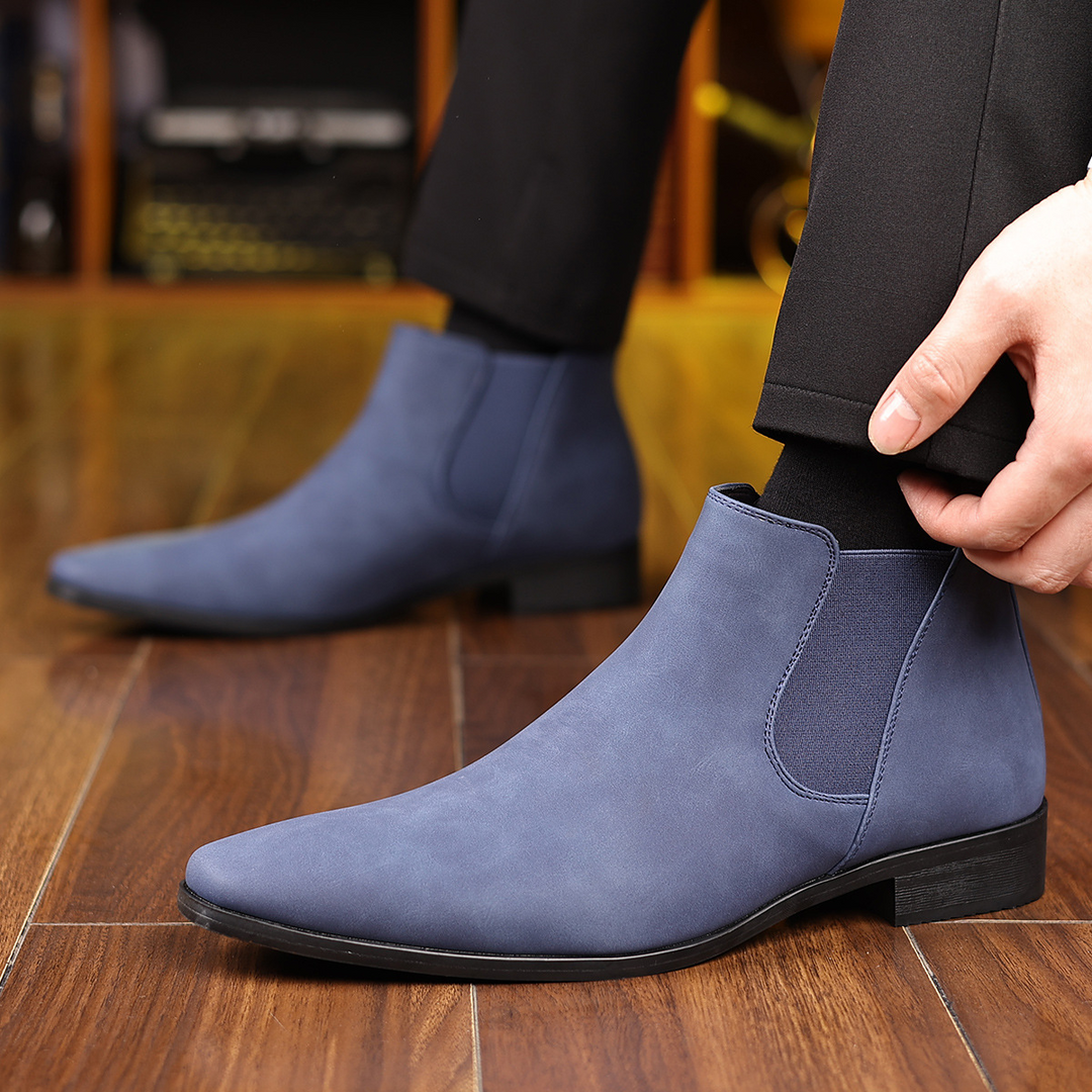 Regency Suede Chelsea Boots