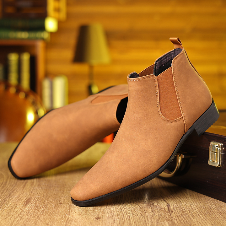 Regency Suede Chelsea Boots