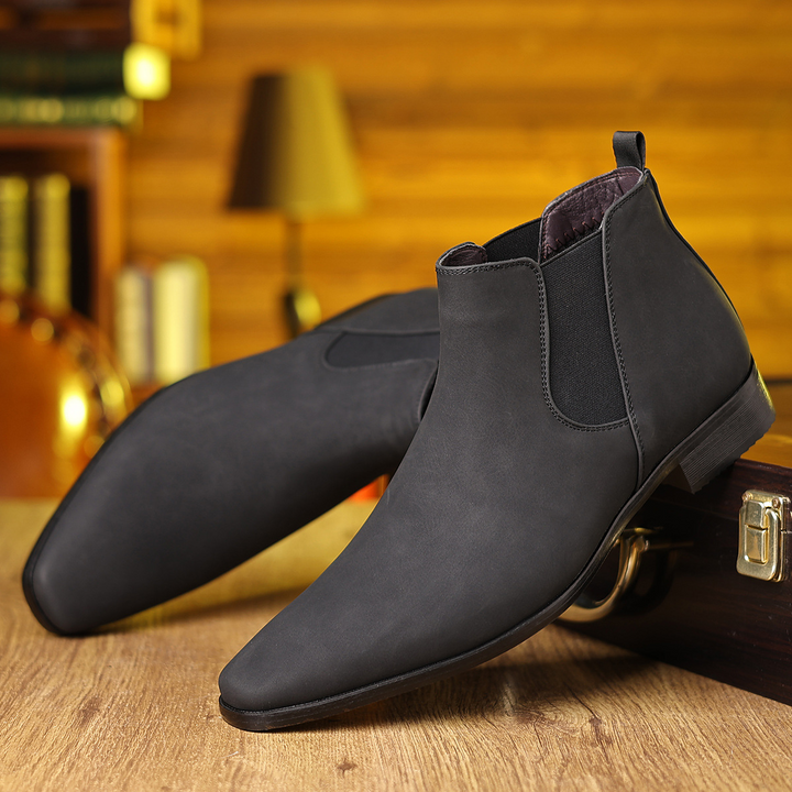 Regency Suede Chelsea Boots