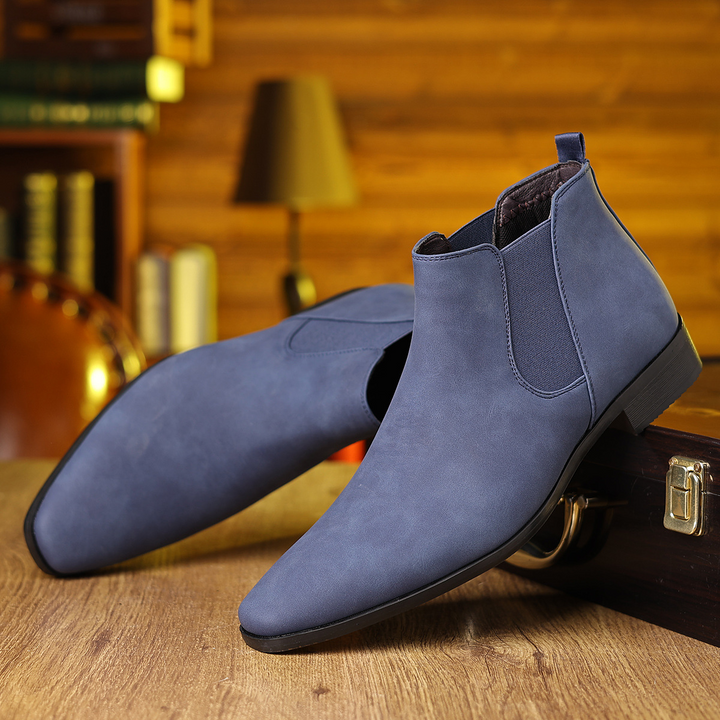 Regency Suede Chelsea Boots