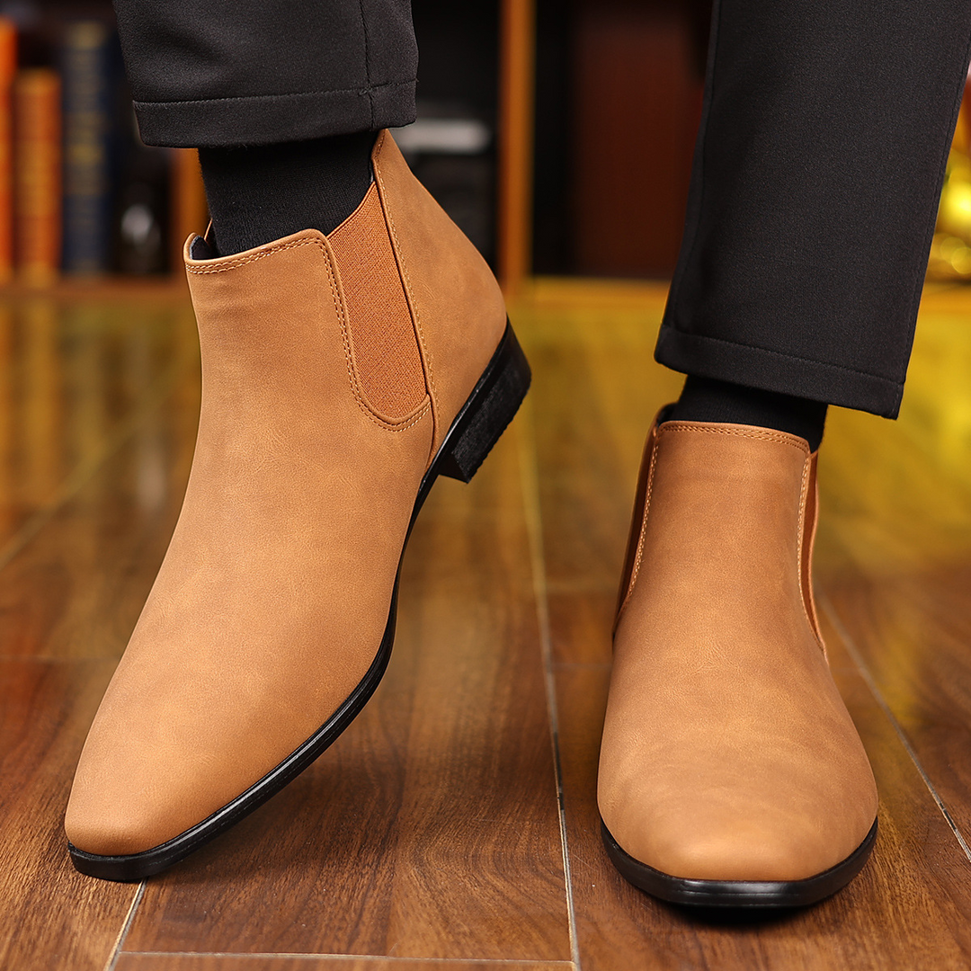 Regency Suede Chelsea Boots