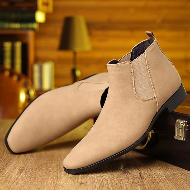 Regency Suede Chelsea Boots