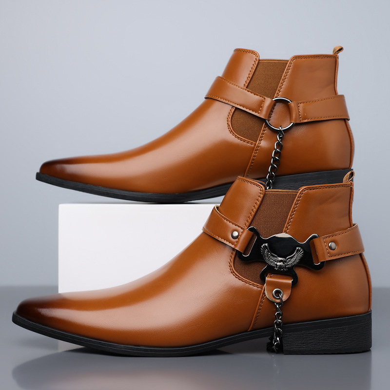 Monterey Leather Chelsea Boots