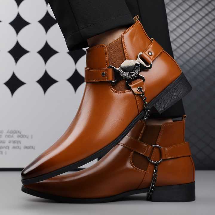 Monterey Leather Chelsea Boots