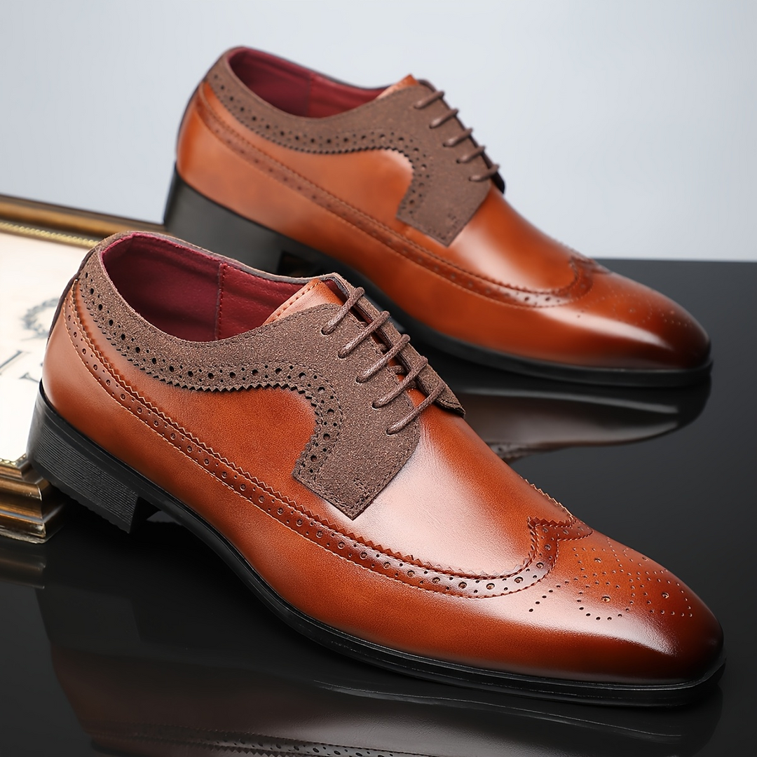 Veneto Oxford Brogue Dress Shoes