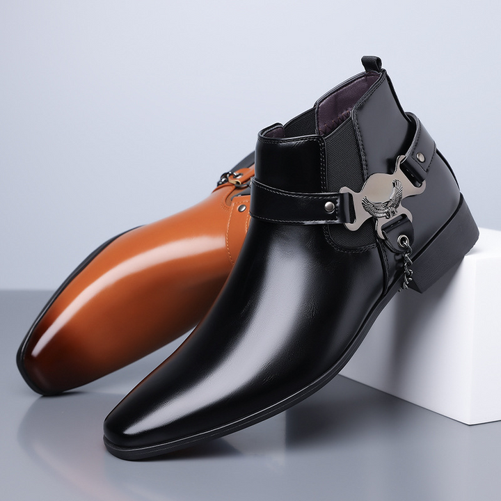 Monterey Leather Chelsea Boots