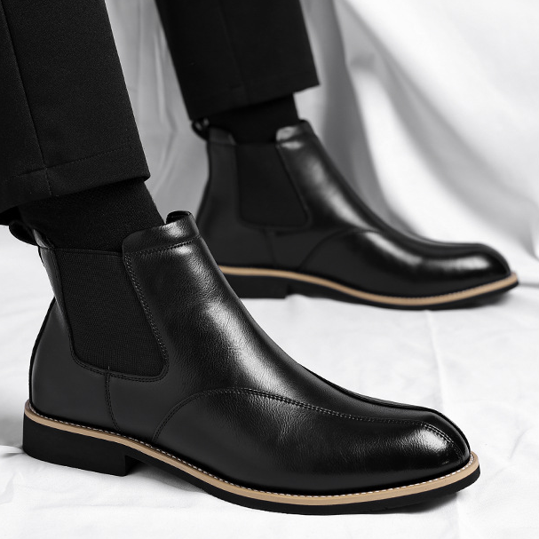 Marcello Leather Chelsea Boots