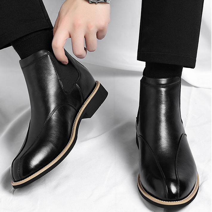 Marcello Leather Chelsea Boots
