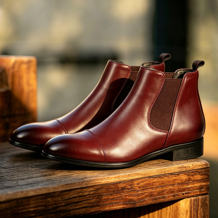 Verona Leather Chelsea Boots
