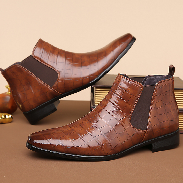 Torino Leather Chelsea Boots