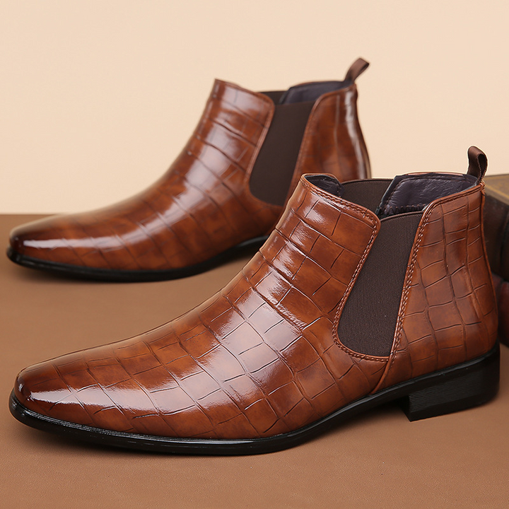 Torino Leather Chelsea Boots