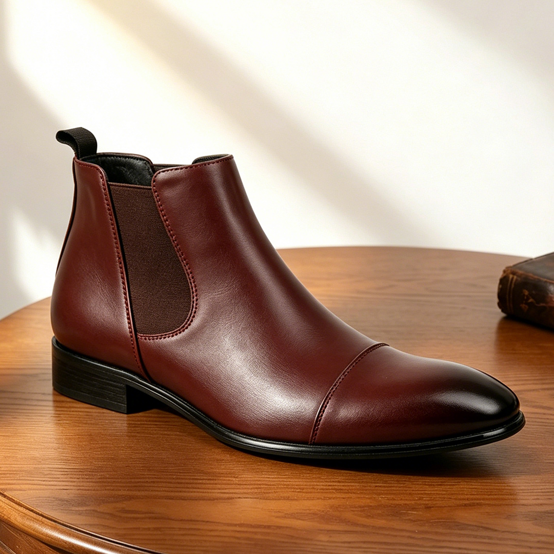 Verona Leather Chelsea Boots