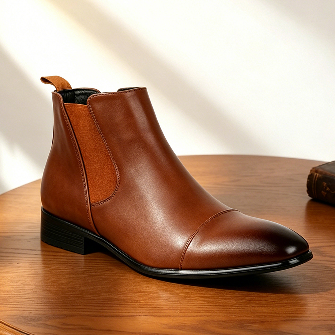 Verona Leather Chelsea Boots